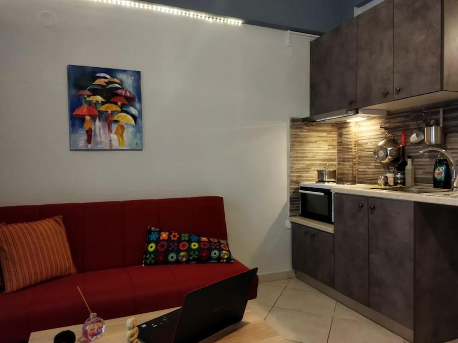Studio In City Center Daire Kavala Dış mekan fotoğraf
